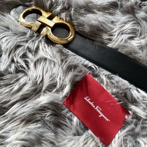 Black & Red reversible Salvatore Ferragamo Belt